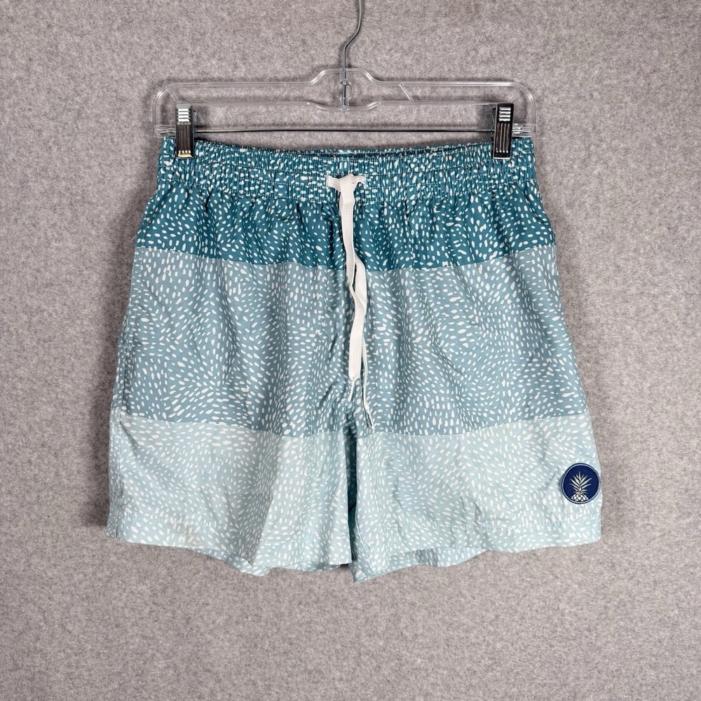 Chubbies Shorts Mens Medium 5.5 Blue Pull On Swim Casual